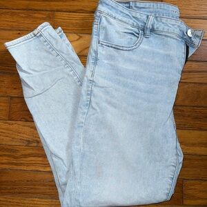 American eagle next level stretch hi rise jeggings 16 short